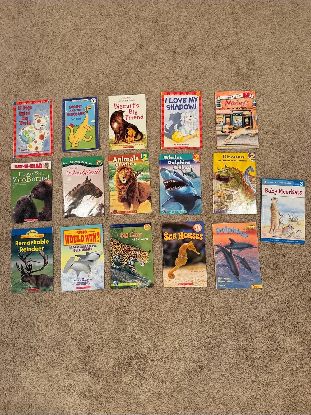 First Readers Animal Books Bundle